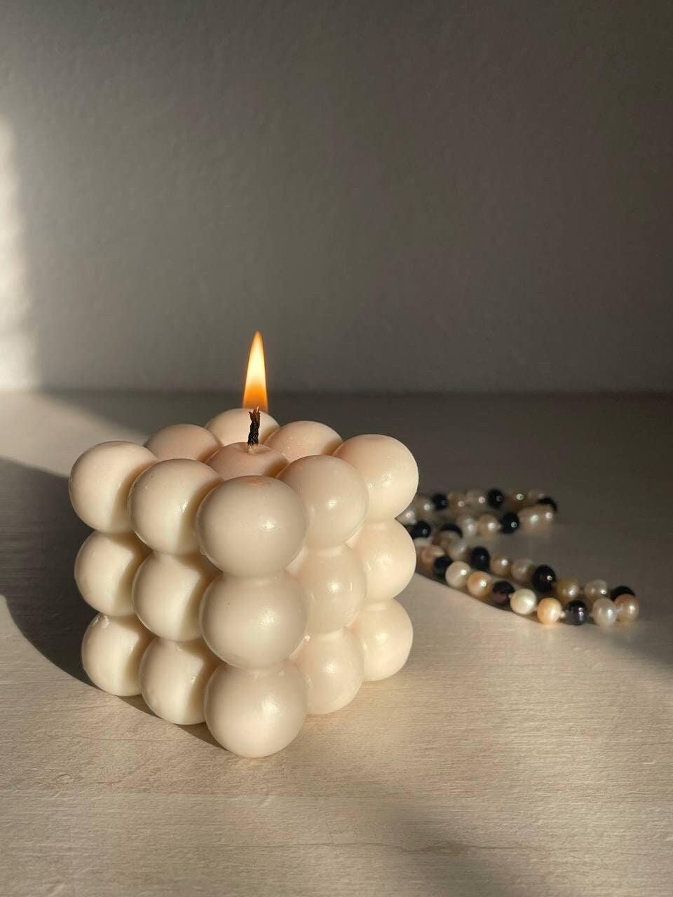 Decorative Led Bubble Candles (4 Pc / Set)